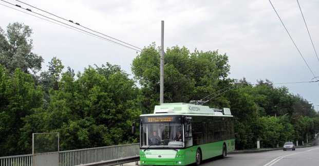 Тролейбус №11 завтра ходитиме за зміненим маршрутом