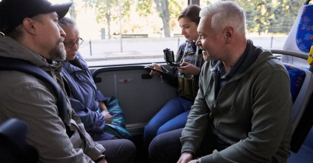 У Харкові почали курсувати автобуси та тролейбуси