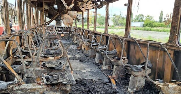 Игорь Терехов: Враг целенаправленно уничтожает общественный транспорт Харькова  